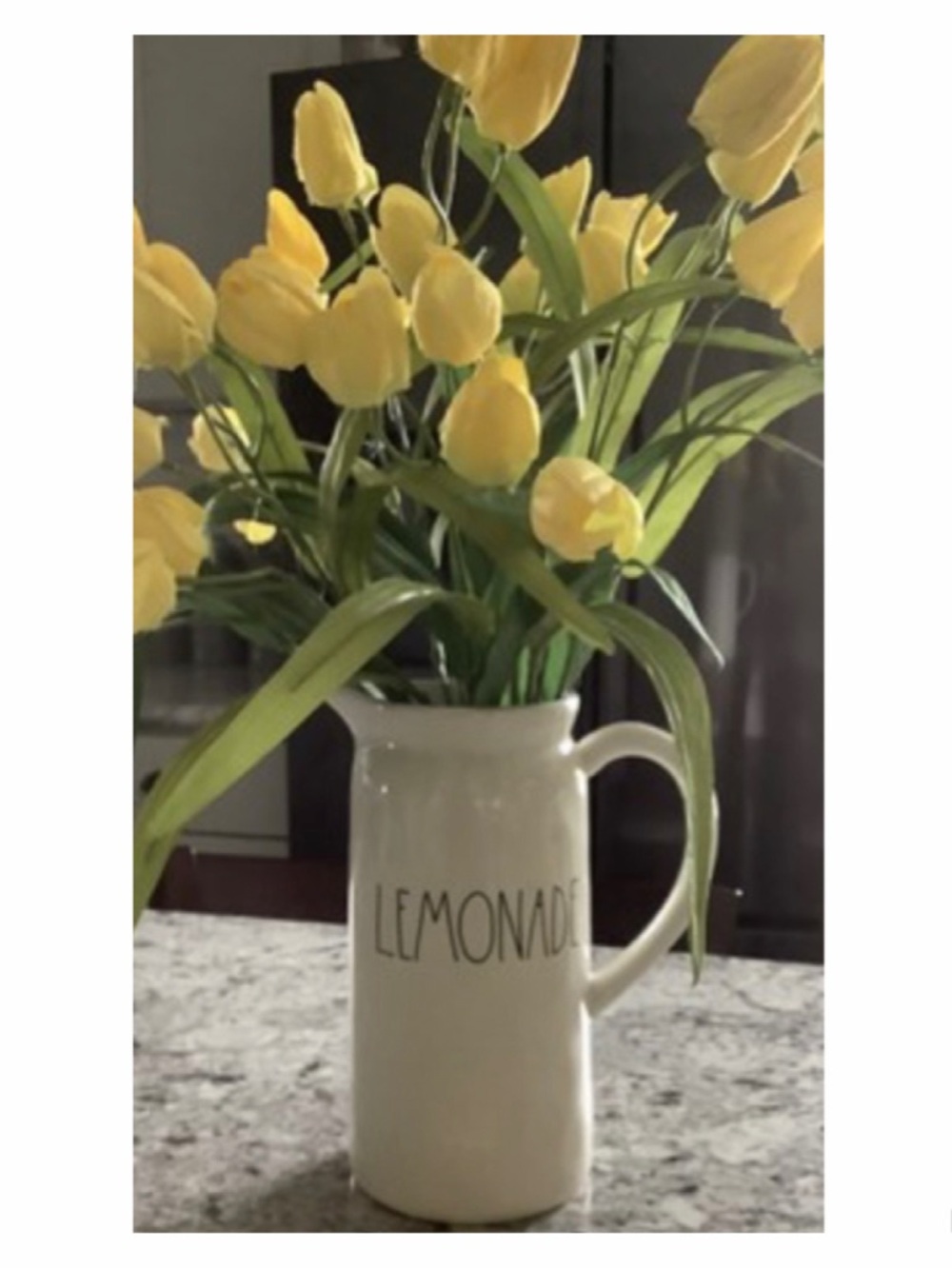 NEW Rae Dunn LEMONADE Ceramic Pitcher White Serveware - Picture 2 of 3